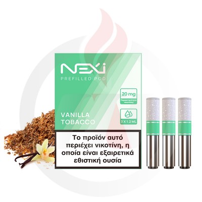 Vanilla Tobacco 3xNexi One Sticks by Aspire